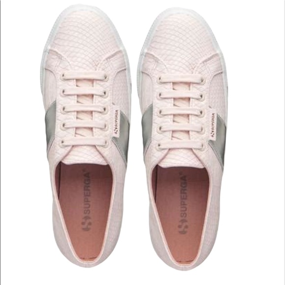 Superga women’s 8.5 / Euro 39 1/2 LT. Pink platform trainers new with tags - Picture 4 of 10